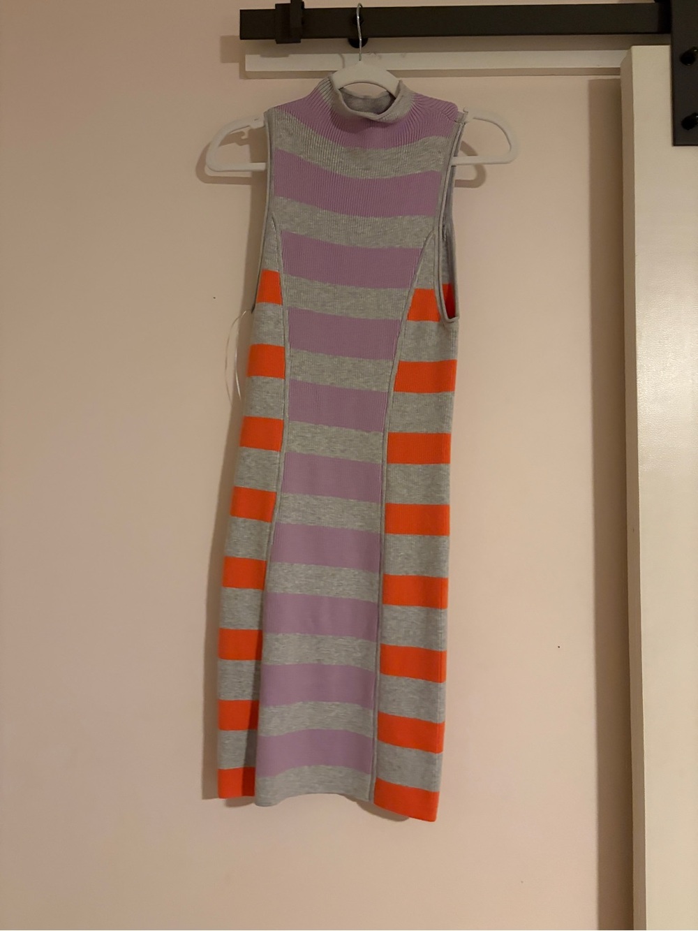 Daily Practice by Anthropologie sleeveless mock-neck midi dress - Picture 3 of 5